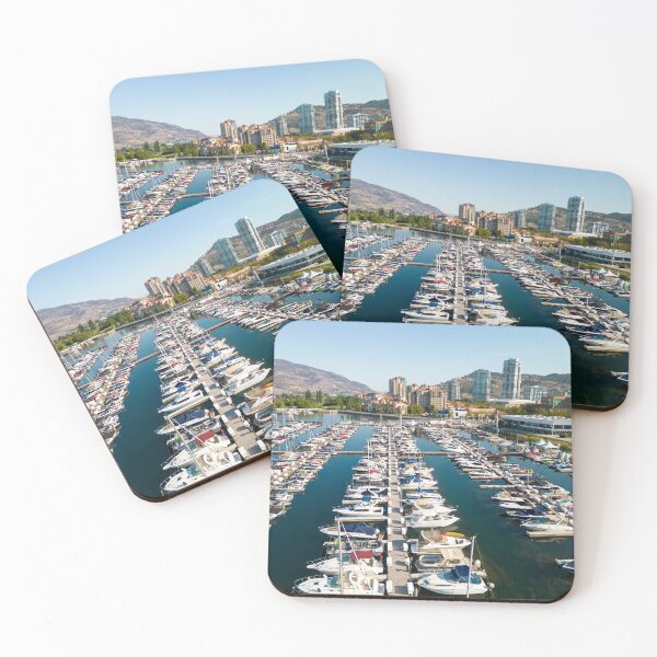 Item preview, Aerial Kelowna City Waterfront British Columbia Okanagan Valley designed and sold by Kevin Miller Photography.