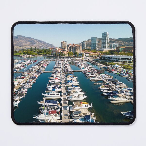 Item preview, Aerial Kelowna City Waterfront British Columbia Okanagan Valley designed and sold by Kevin Miller Photography.
