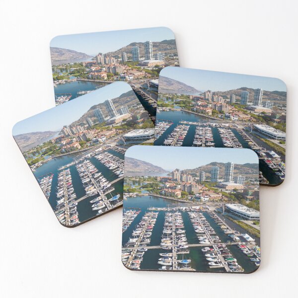Item preview, Aerial Kelowna City Waterfront British Columbia Okanagan Valley designed and sold by Kevin Miller Photography.