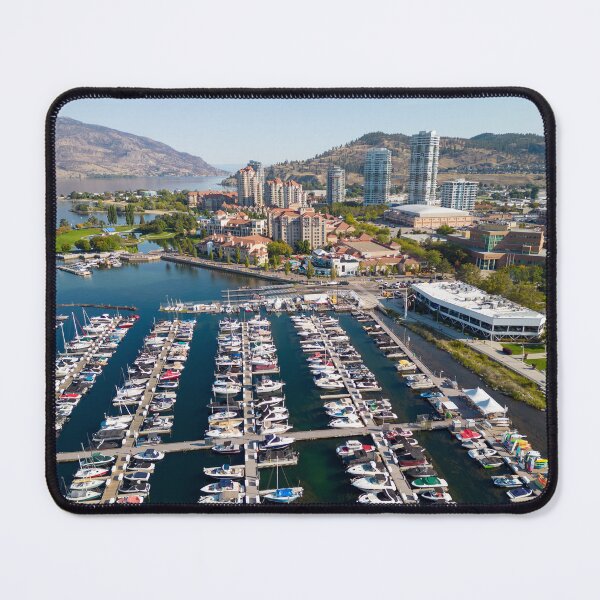 Item preview, Aerial Kelowna City Waterfront British Columbia Okanagan Valley designed and sold by Kevin Miller Photography.