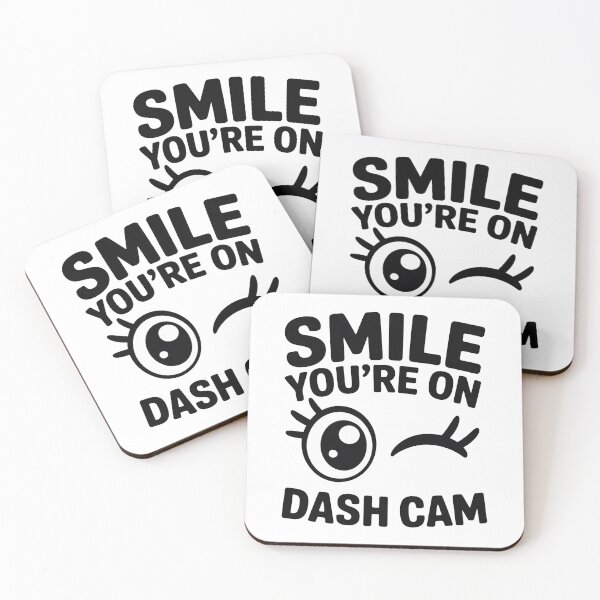 Item preview, Smile Dashcam On Board designed and sold by MonkiFlipp.