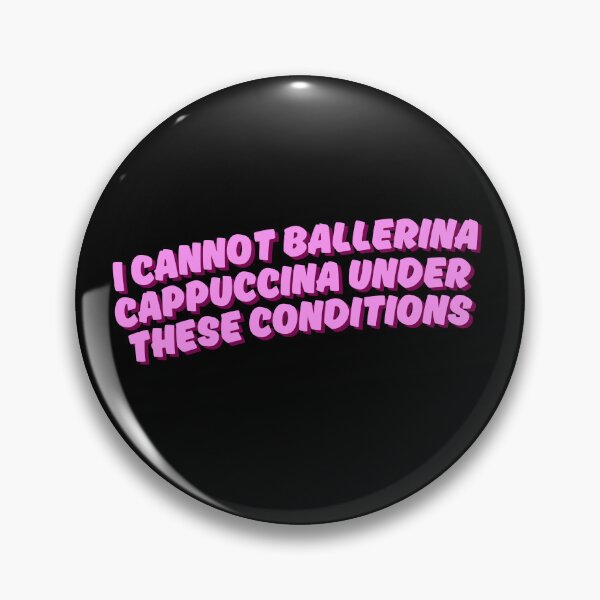 Item preview, Ballerina Cappuccina (Italian Brainrot) designed and sold by ZenaBozena.