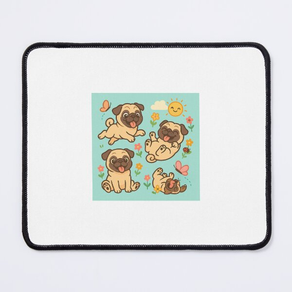 Item preview, Springtime Puggy designed and sold by Puggy the Pug.