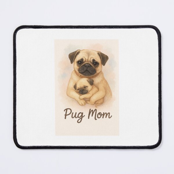 Item preview, Pug and baby  designed and sold by Puggy the Pug.