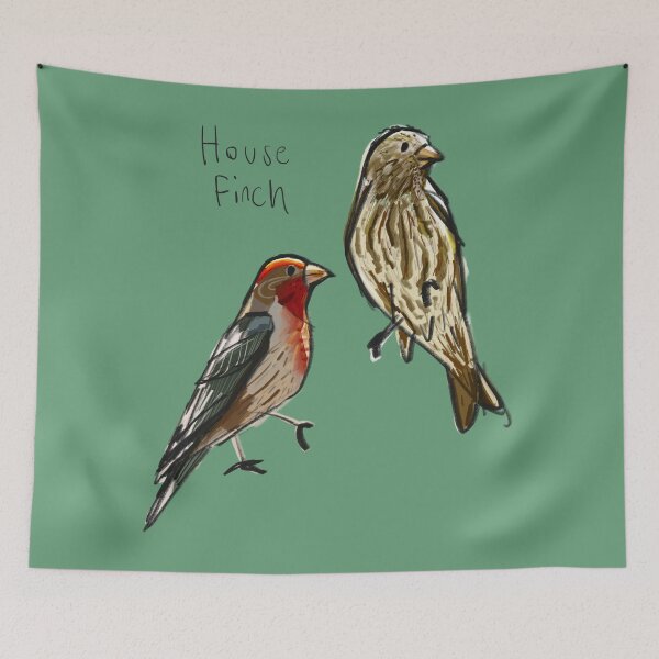 Item preview, House Finch(es) designed and sold by unicornlasercat.