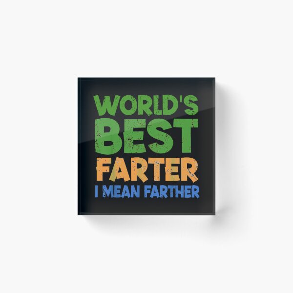 Item preview, WORLD'S BEST FARTER designed and sold by kawaiivsglitch.