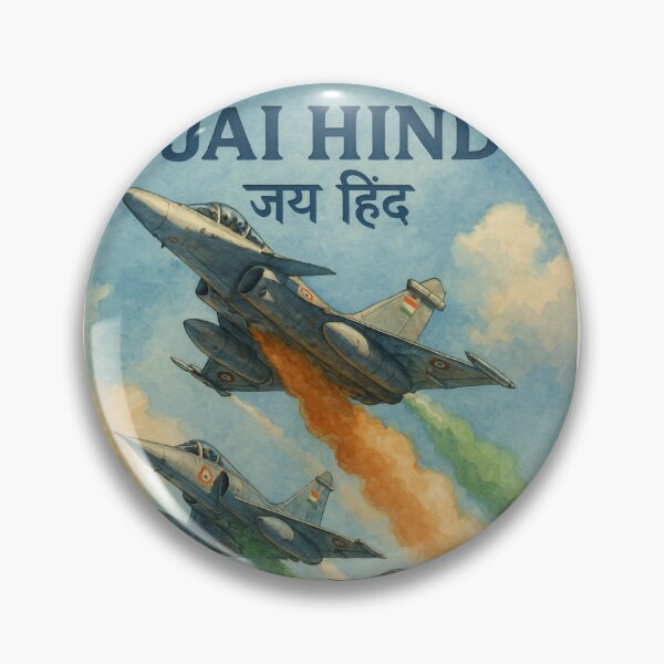 Item preview, Operation Sindoor - Indian Air Force Dassault Rafale/ Mirage 2000 - Jai Hind designed and sold by YourNerdySupply.