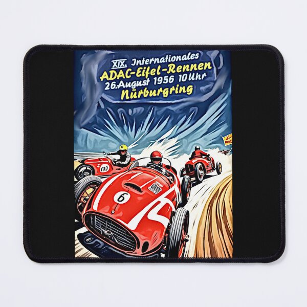 Item preview, Nurburgring 1956 vintage poster Variation#1 designed and sold by Helios Be. Lavsh.