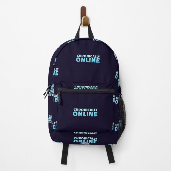 Item preview, Chronically Online in Ice Blue designed and sold by Memes N Lore .