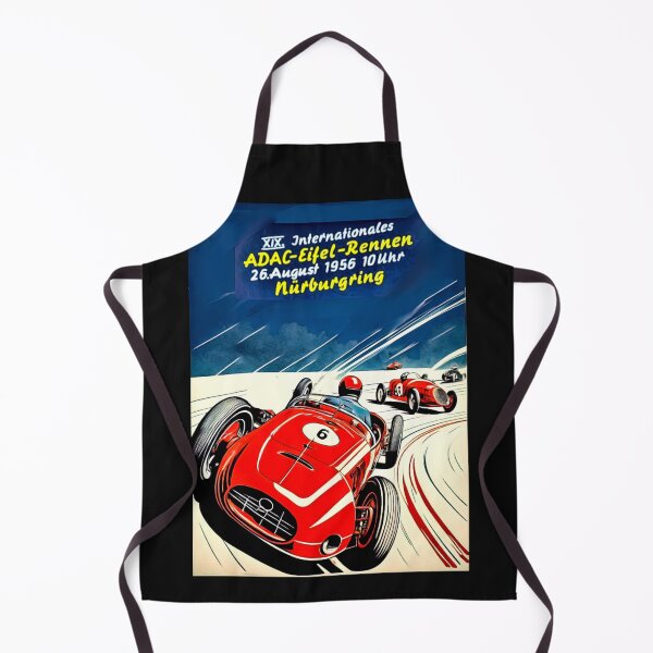 Item preview, Nurburgring 1956 vintage poster Variation#2 designed and sold by Helios Be. Lavsh.