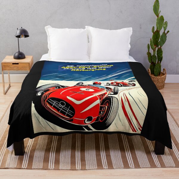 Item preview, Nurburgring 1956 vintage poster Variation#2 designed and sold by Helios Be. Lavsh.