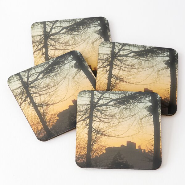 Item preview, Dusk at Trifels Castle designed and sold by Palatinasart.