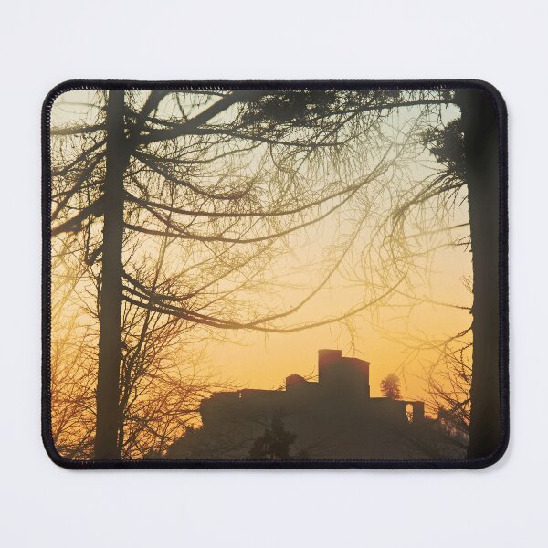 Item preview, Dusk at Trifels Castle designed and sold by Palatinasart.