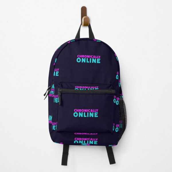 Item preview, Chronically Online in Pink and Aqua Blue designed and sold by Memes N Lore .
