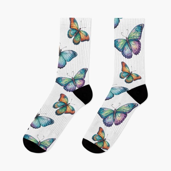Artikelvorschau, Bunte Schmetterlinge zeichnen entworfen und verkauft von PnrArtDesign.