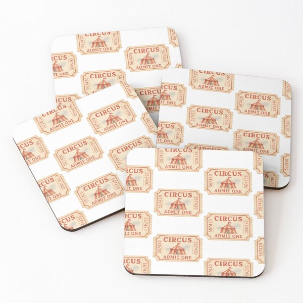 Item preview, Vintage circus ticket  designed and sold by I-R-A.