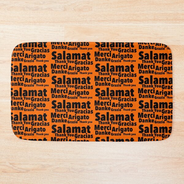 Item preview, Thank You From 6 Countries Print Novelty: Salamat designed and sold by PSST-Design.
