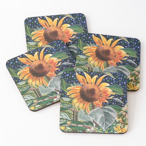 Item preview, Sunflower in Monet's Garden designed and sold by ColorMeRosie.