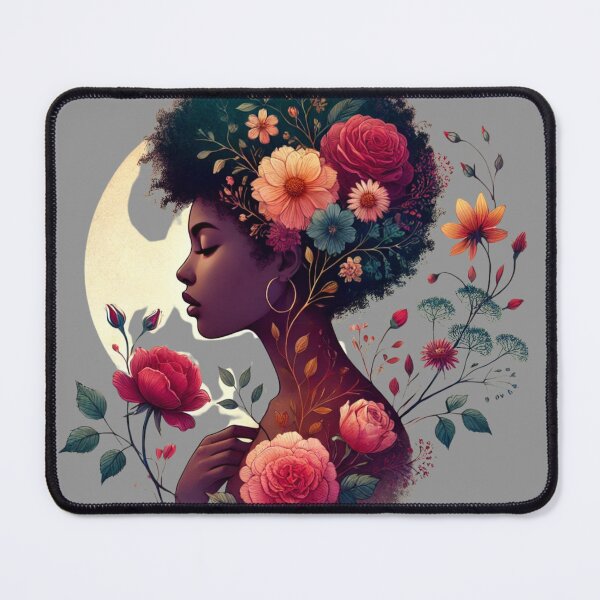 Item preview, Floral Boho Afro designed and sold by Uluvet Design Studio.