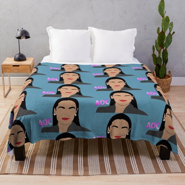 Item preview, Alexandria Ocasio-Cortez illustration designed and sold by ZooStateofMind.
