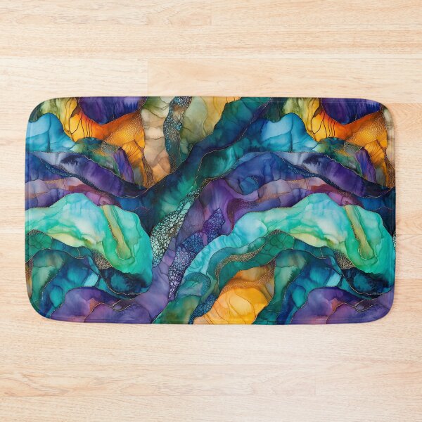 Item preview, Fluid art Alcohol Ink Multicolor designed and sold by ColorFlowArt.