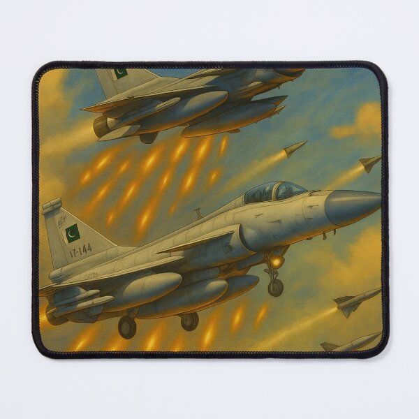 Item preview, Pakistan Air Force - J-10 & JF-17 - Qaumi Taranah - Operation Sindoor designed and sold by YourNerdySupply.
