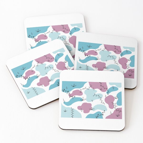 Item preview, Abstract shapes and flowers  designed and sold by BellaBee14.