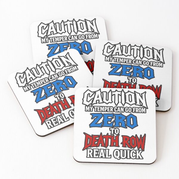 Item preview, Zero to Death Row Temper – heavy metal style designed and sold by MAF_Merch.