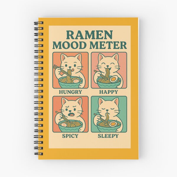 Item preview, Ramen Cat Emotions Meter designed and sold by yoursnotably.