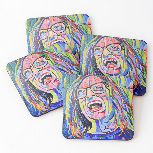 Item preview, Pluck B (middle painting in the series "Pluck") designed and sold by ColorMeRosie.