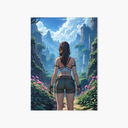 Item preview, Lara Croft Fantasy Landscape designed and sold by Dalay Artworks.