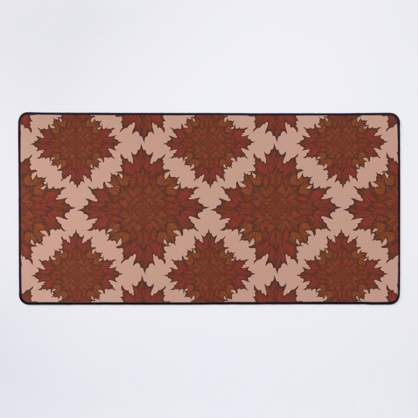 Item preview, Pattern of red maple leaves designed and sold by Cherevan.