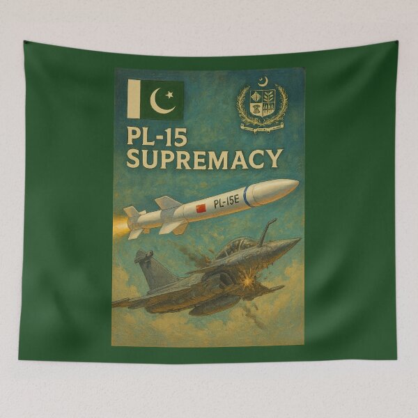Item preview, PL-15 Supremacy - Pakistan Air Force - Indian Air Force - Dassault Rafale - India & Pakistan designed and sold by YourNerdySupply.