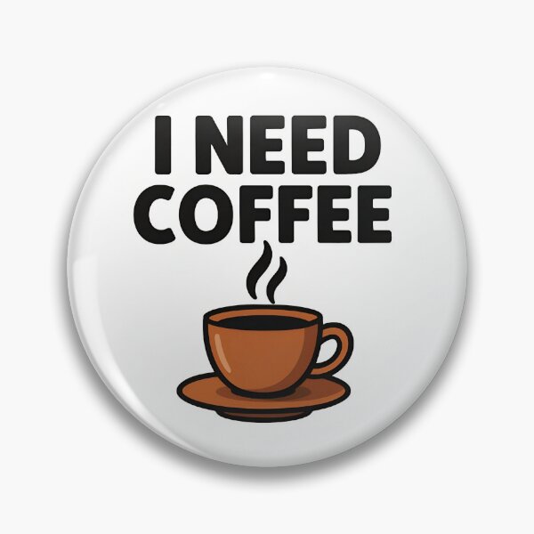 Item preview, Funny Coffee Quote With Cute Cup Illustration designed and sold by Amr Siam.