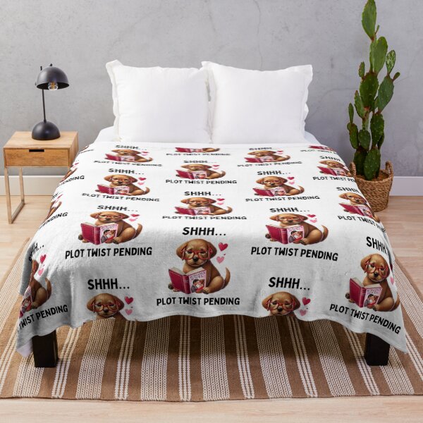 Item preview, Plot Twist Pending – Dog lover, Book Readers & Writers designed and sold by WHDProduction45.