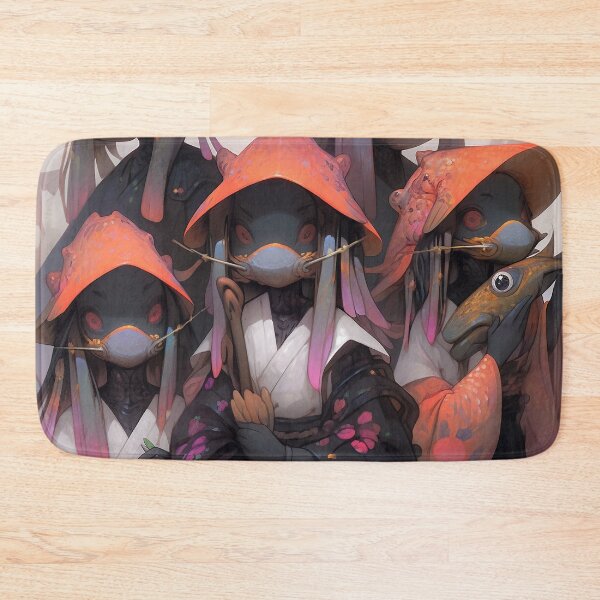 Item preview, Masked Anime Creatures in Ceremony designed and sold by bubblegoth.