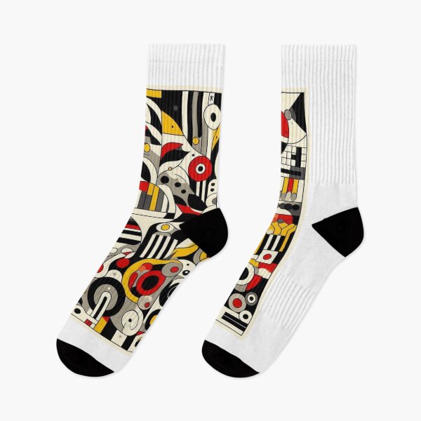 Item preview, "Bold Cubist Composition – Fernand Léger Inspired Art" designed and sold by TwoDotsStudio.