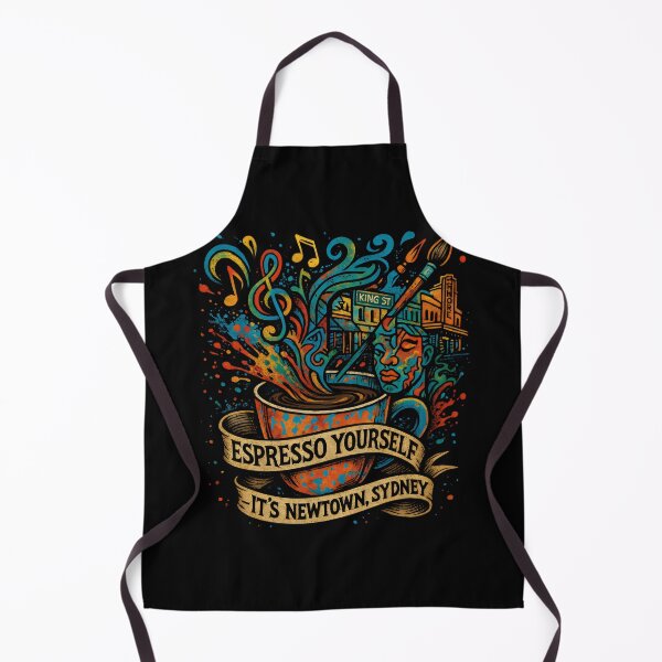 Item preview, ESPRESSO YOURSELF IT'S NEWTOWN SYDNEY designed and sold by DemureArtsy.