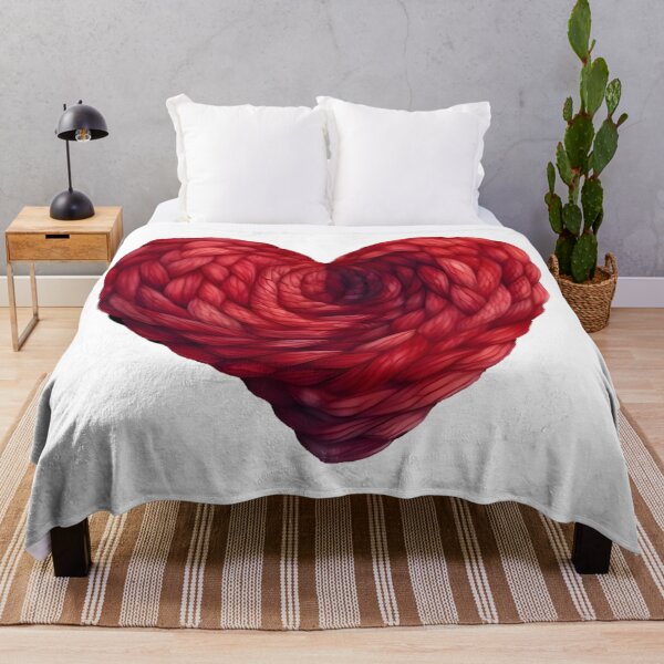 Item preview, Braided Red Heart - Textured Yarn Art designed and sold by nhk999.
