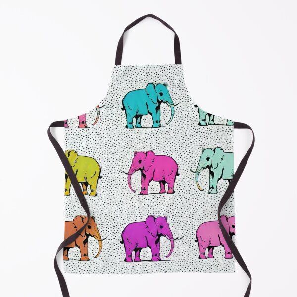 Item preview, Colourful pachyderms designed and sold by Glenbobagins.