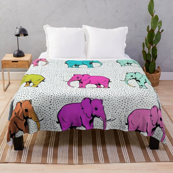 Item preview, Colourful pachyderms  designed and sold by Glenbobagins.