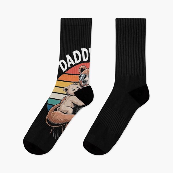 Item preview, Daddy Bear with Baby – Cool Father and Child Bear Design designed and sold by love3617.