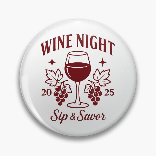 Item preview, Wine Night! designed and sold by genzstickersinc.