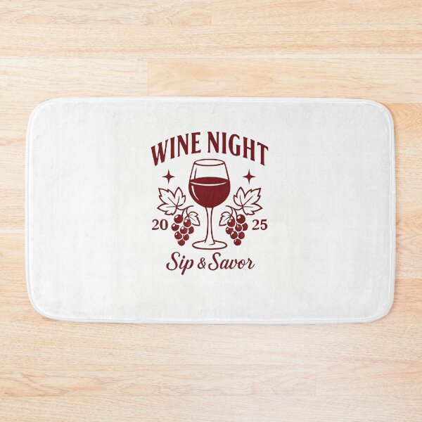 Item preview, Wine Night! designed and sold by genzstickersinc.