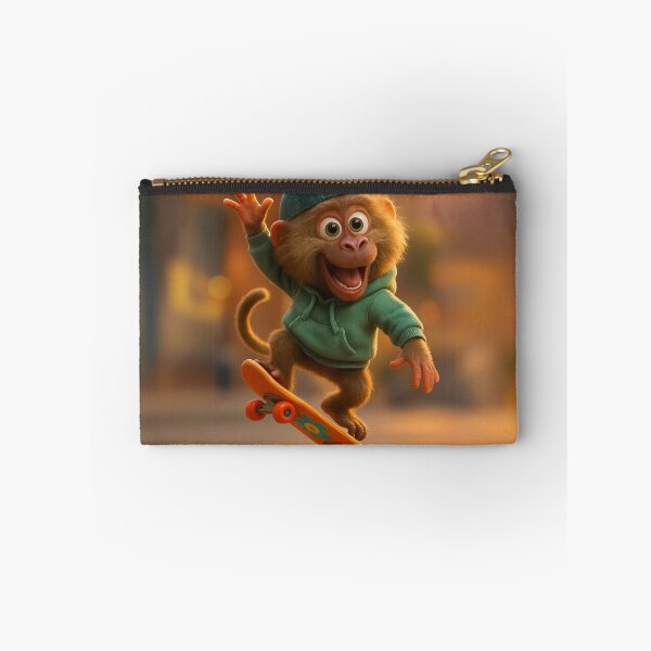 Item preview, Skater Olive Baboon Joyride designed and sold by Sillytoe.