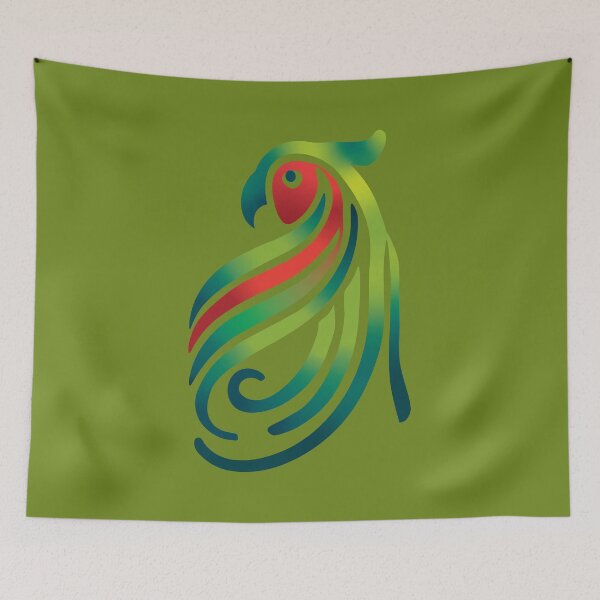 Item preview, Minimalist Parrot designed and sold by LadyInEverGreen.