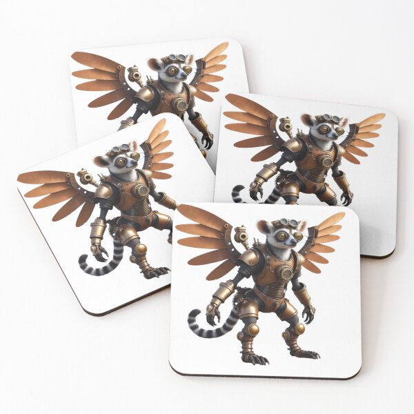 Item preview, Smoke-Eye - The Steampunk Lemur  designed and sold by PlatyPunk1000.
