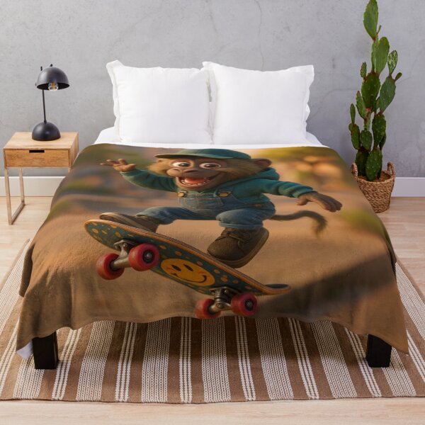 Item preview, Skater Olive Baboon designed and sold by Sillytoe.