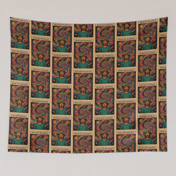 Item preview, Munchie Madness Original Weed Card Label designed and sold by DabGraphic.