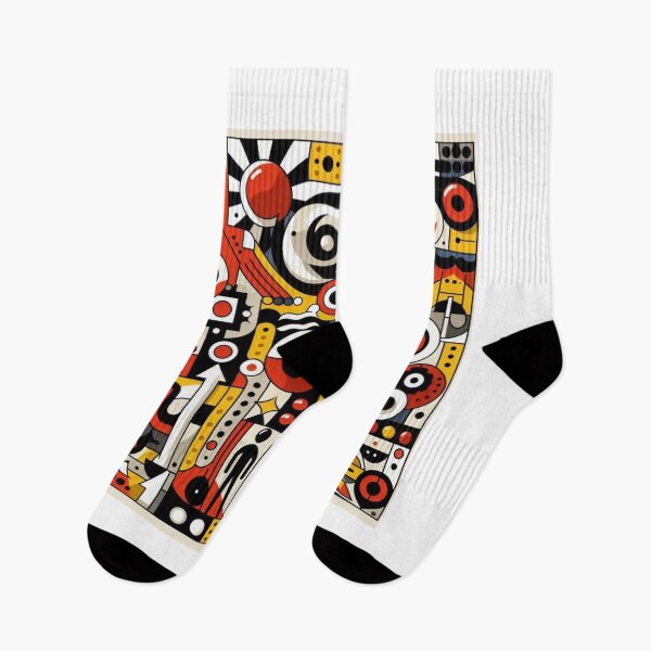 Item preview, "Dynamic Cubist Art – Fernand Léger Inspired Design" designed and sold by TwoDotsStudio.